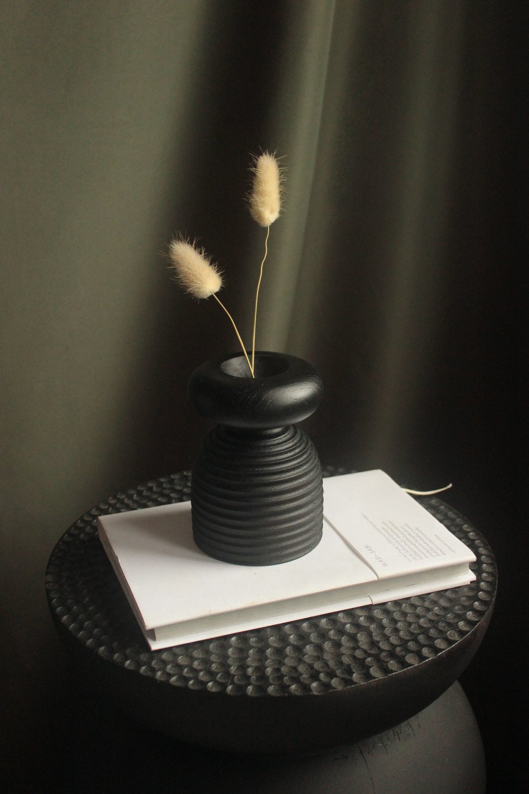 Wood vase - 摆饰 - 木头 