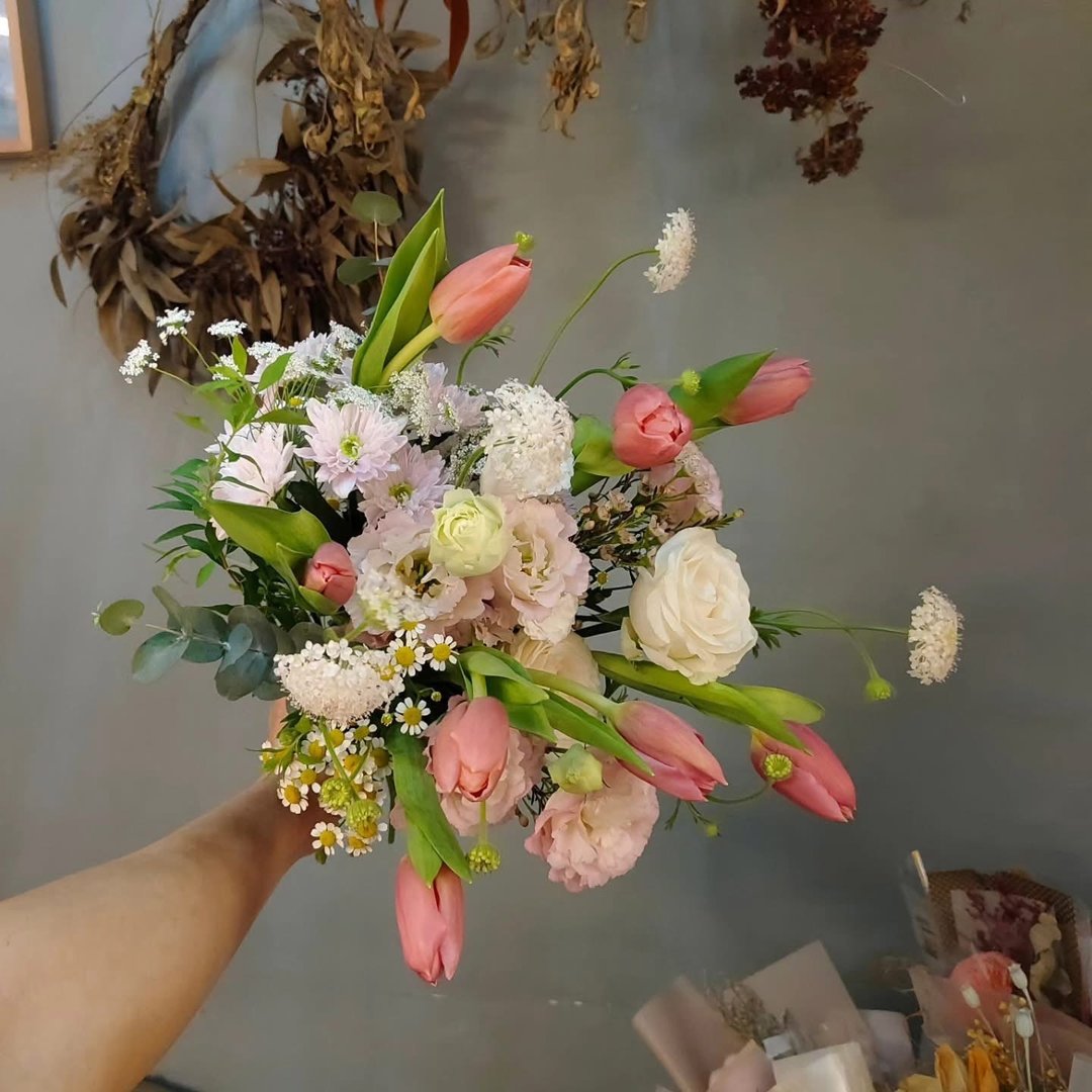 郁金香鲜花提篮 - 其他 - 植物．花 