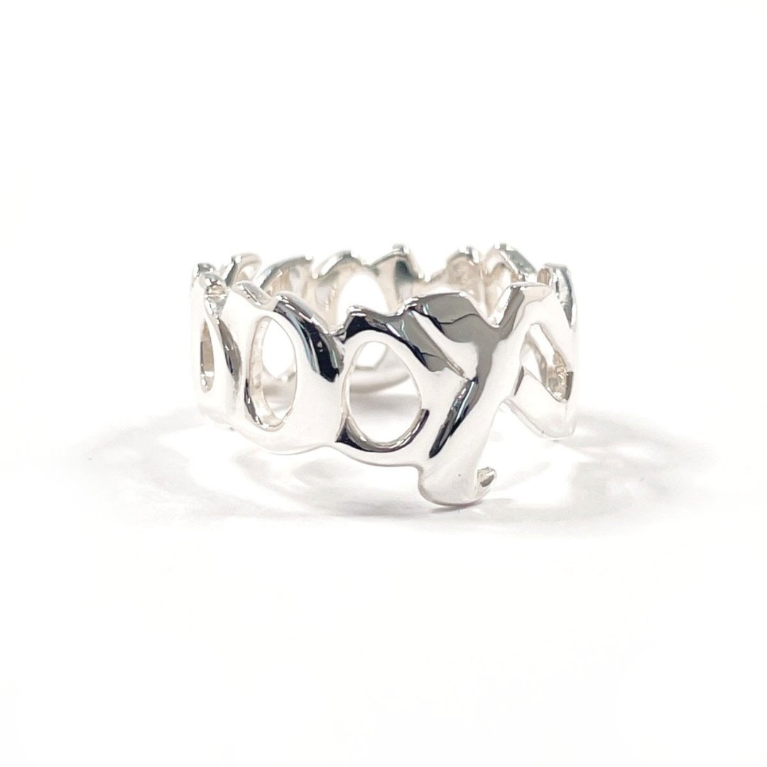 【日本直送 二手美品】9.5号 蒂芙尼 TIFFANY&Co. 戒指 Love & Kiss Paloma Picasso 银 925 饰品 - 戒指 - 纯银 银色