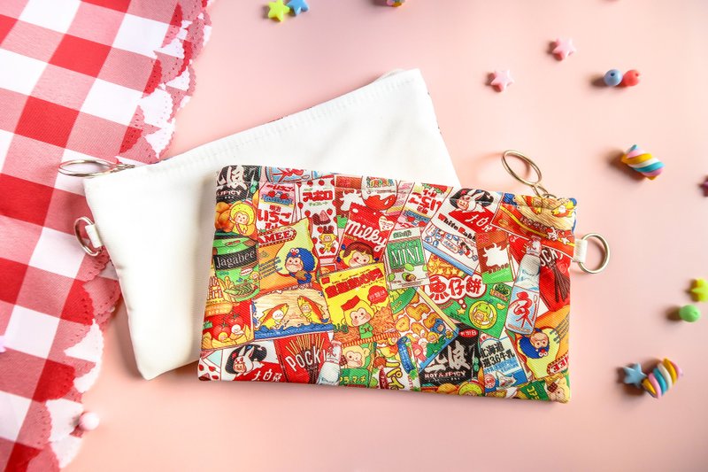 香港回忆零食 【笔袋 / 手机包 / 零钱包 / 收纳包】 - 铅笔盒/笔袋 - 其他材质 多色