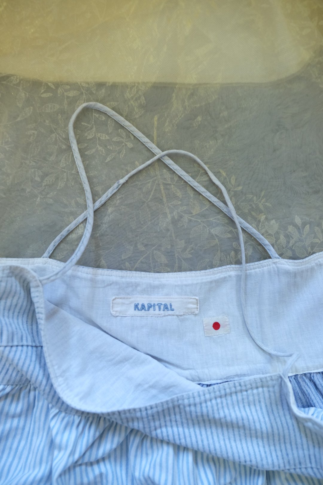 Vintage Kapital Denim Camisole - 女装上衣 - 棉 