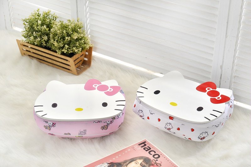 【HELLO KITTY】多功能造型靠枕桌KS-9193(亦可当平板桌/午睡枕) - 枕头/抱枕 - 聚酯纤维 多色