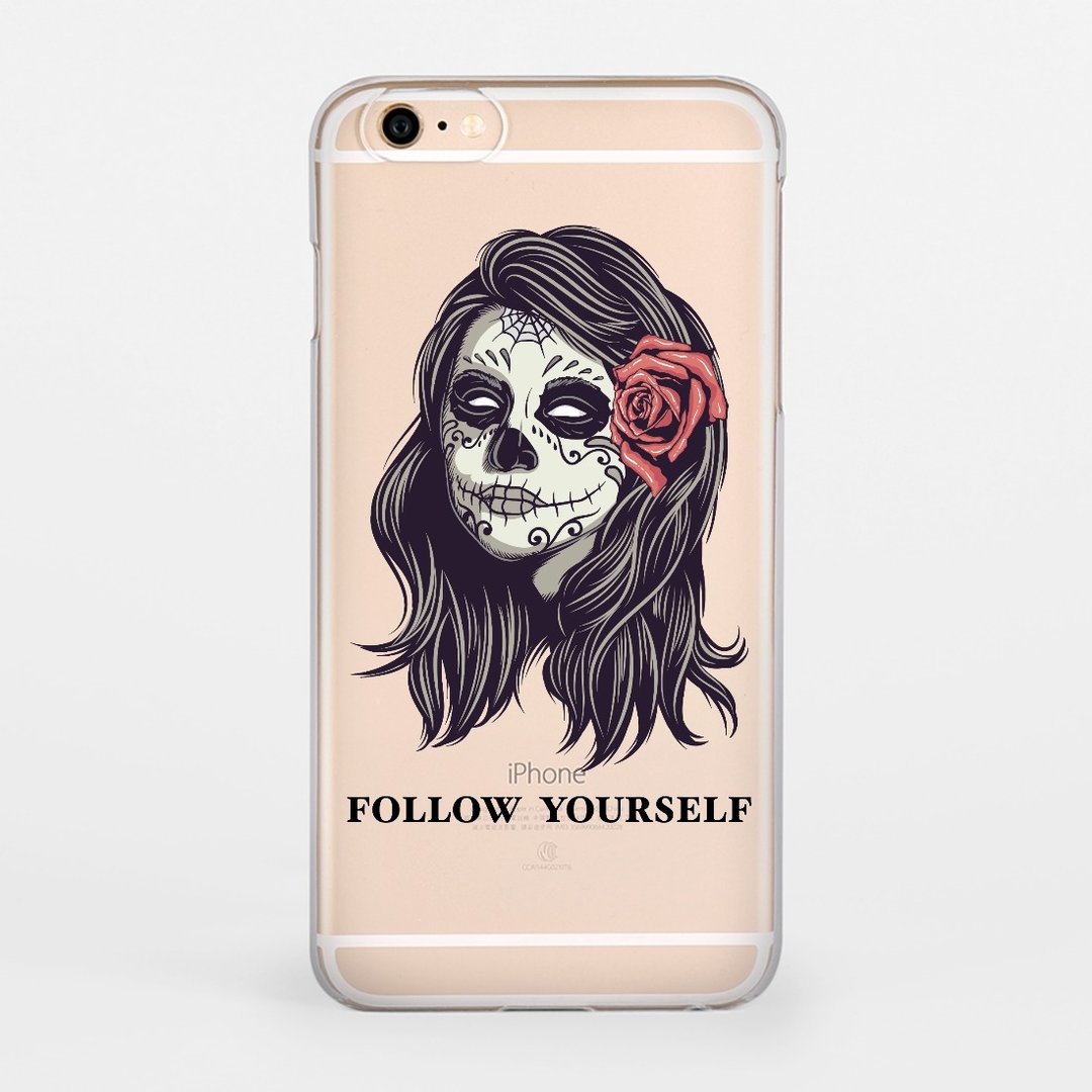 Follow yourself｜iPhone 6/6plus 透明彩绘壳 - 手机壳/手机套 - 其他材质 透明