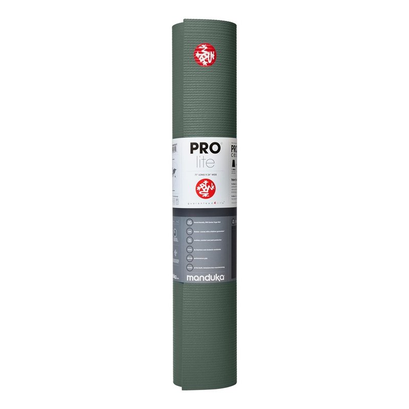 【Manduka】PROlite Mat 瑜珈垫 4.7mm - Black Sage - 瑜珈垫 - 其他材质 绿色