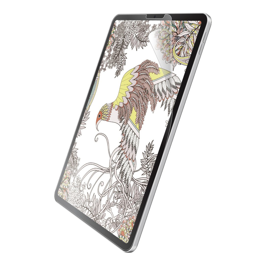 ELECOM 拟纸感保护贴 上质纸 易贴版 iPad Air  / 10.5寸 - 平板/电脑保护壳 - 硅胶 透明