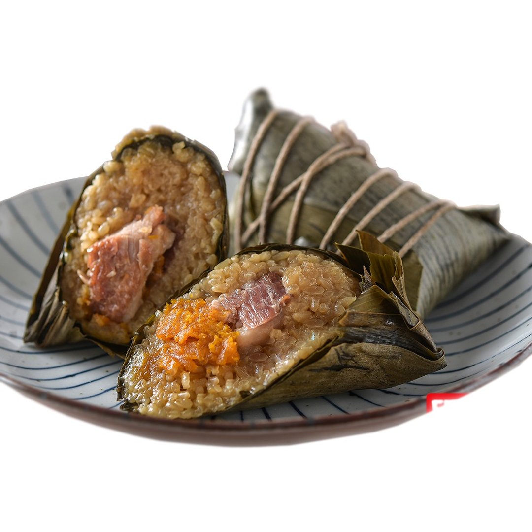 【预购】蔡万兴老店 湖州蛋黄鲜肉粽5入装 - 五谷杂粮/米 - 其他材质 白色
