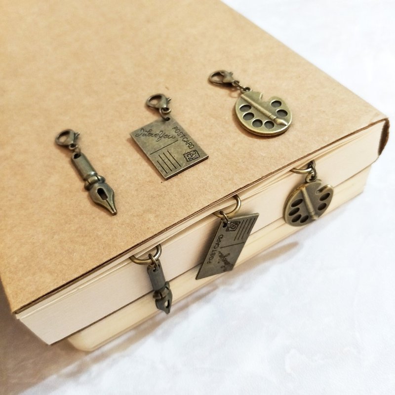 手帐饰品 手写 手绘 吊饰 回纹针 Planner Charms and Paper Clip - 其他 - 其他金属 
