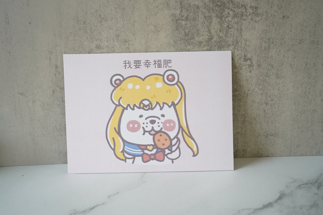 美少女小八明信片 - 卡片/明信片 - 其他材质 