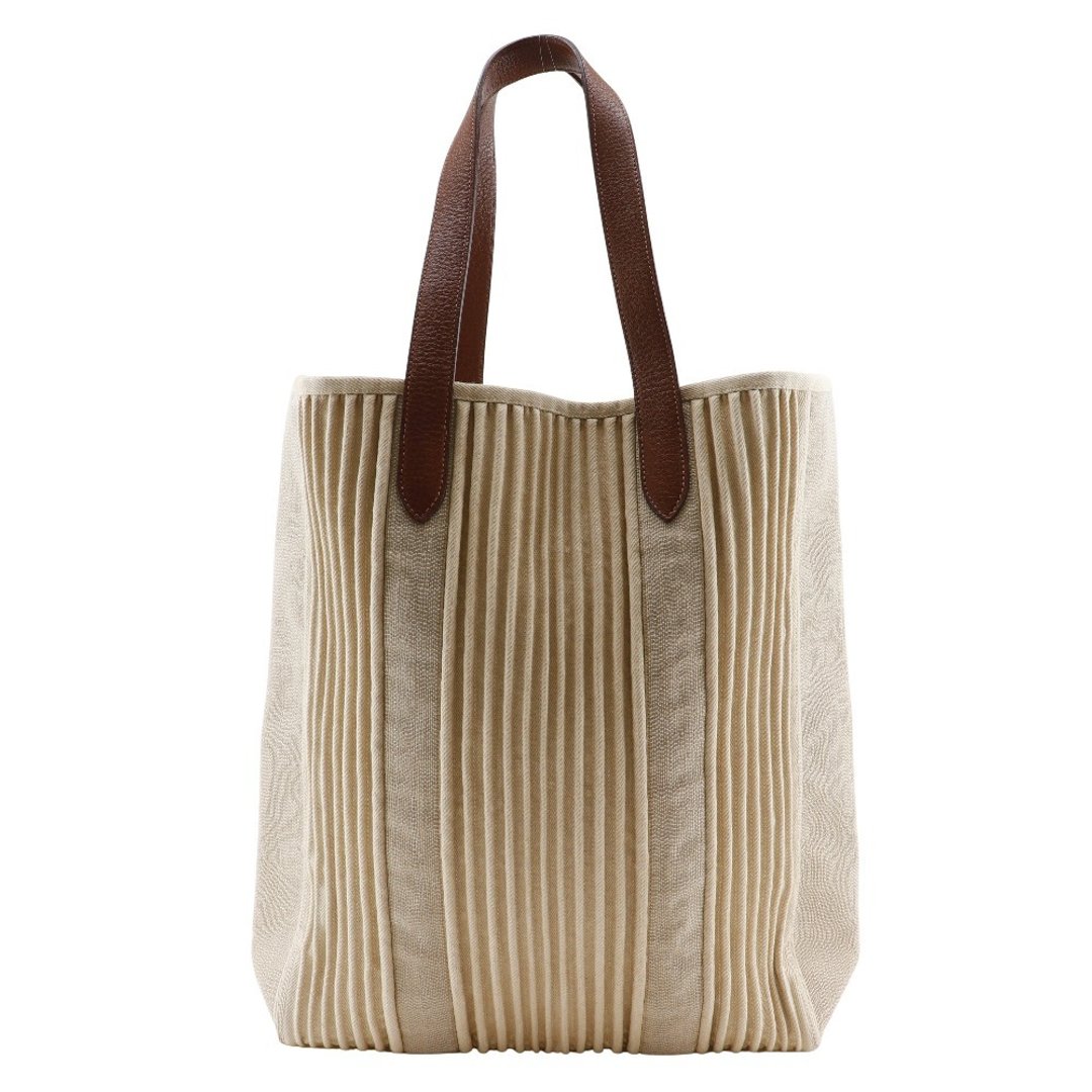 【日本直送】爱马仕 HERMES Cabas Calicut 托特包 Sóld品 帆布 米色 男女皆宜【二手】 - 手提包/手提袋 - 棉 咖啡色