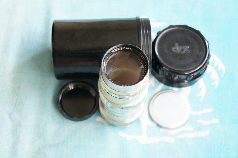 JUPITER-11 135mm f/4.0 镜头适用于 M39 Zorki Fed 徕卡 - 相机 - 其他材质 