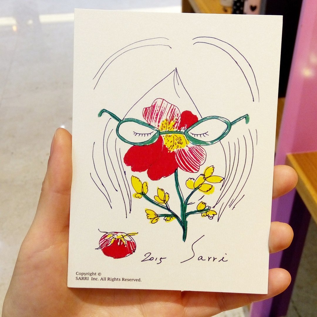 “花脸女孩”明信片 生日卡 设计 着色 插画 绘本 卡片 万用卡 艺术 美术 现代 情人 爱 特别 有趣 怪 特色 怪异 可爱 台湾 黄色 好玩 有趣 抢眼 潮 艺术 亮片 闪 酷炫 不一样 名牌 本土 外国人 送礼 礼物 观光 风格 品味 惊喜 美好 旅途 旅行 快乐 幸福 希望 祝福 心 结婚 求婚 送 限定 独家 情人节 感谢卡 感恩 原创 文创 鼓励 postercard birth - 卡片/明信片 - 纸 红色
