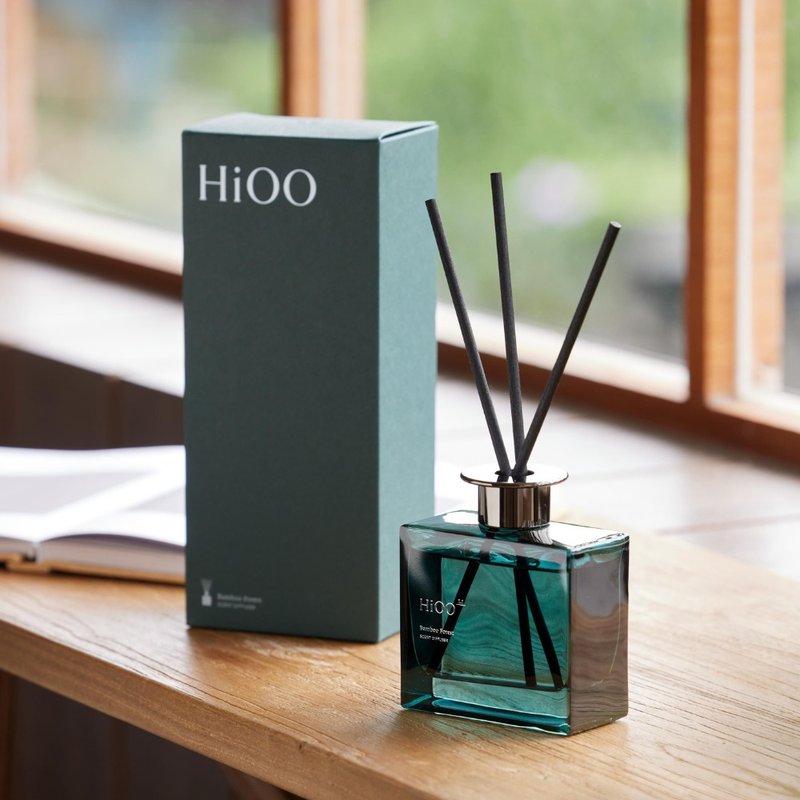 【嗅觉解封】在家也能神游出走的居家室内扩香 HiOO 摇曳青竹 - 香薰/精油/线香 - 玻璃 绿色