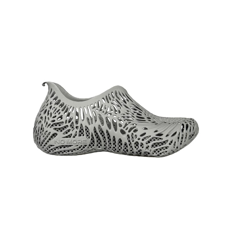 | WOOLAND - 森森鞋 3D打印鞋 - 玛瑙灰 | - 拖鞋 - 塑料 灰色