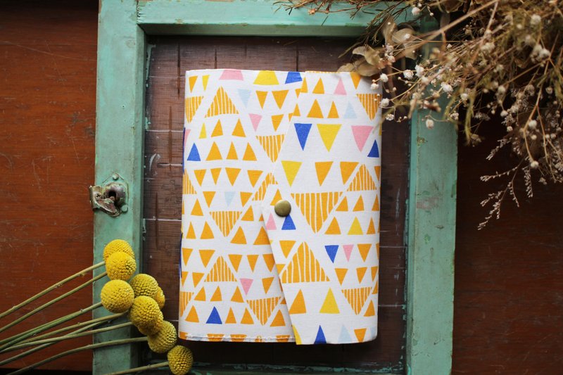 -跳耀的糖果(黄)-手工笔记本 记事本 相册 手帐 日志 折者 礼物 - 笔记本/手帐 - 纸 黄色