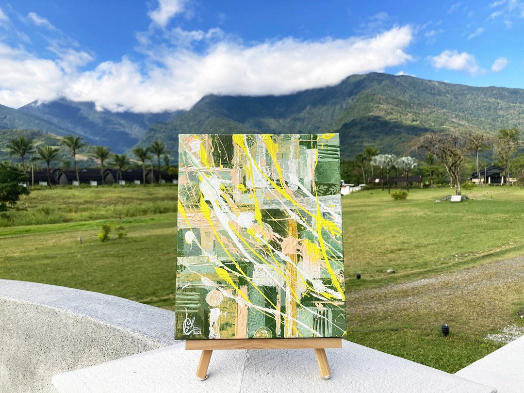 抽象绘画－梦就像这样4  abstract painting Dream Like This 4 - 订制画像 - 棉 多色