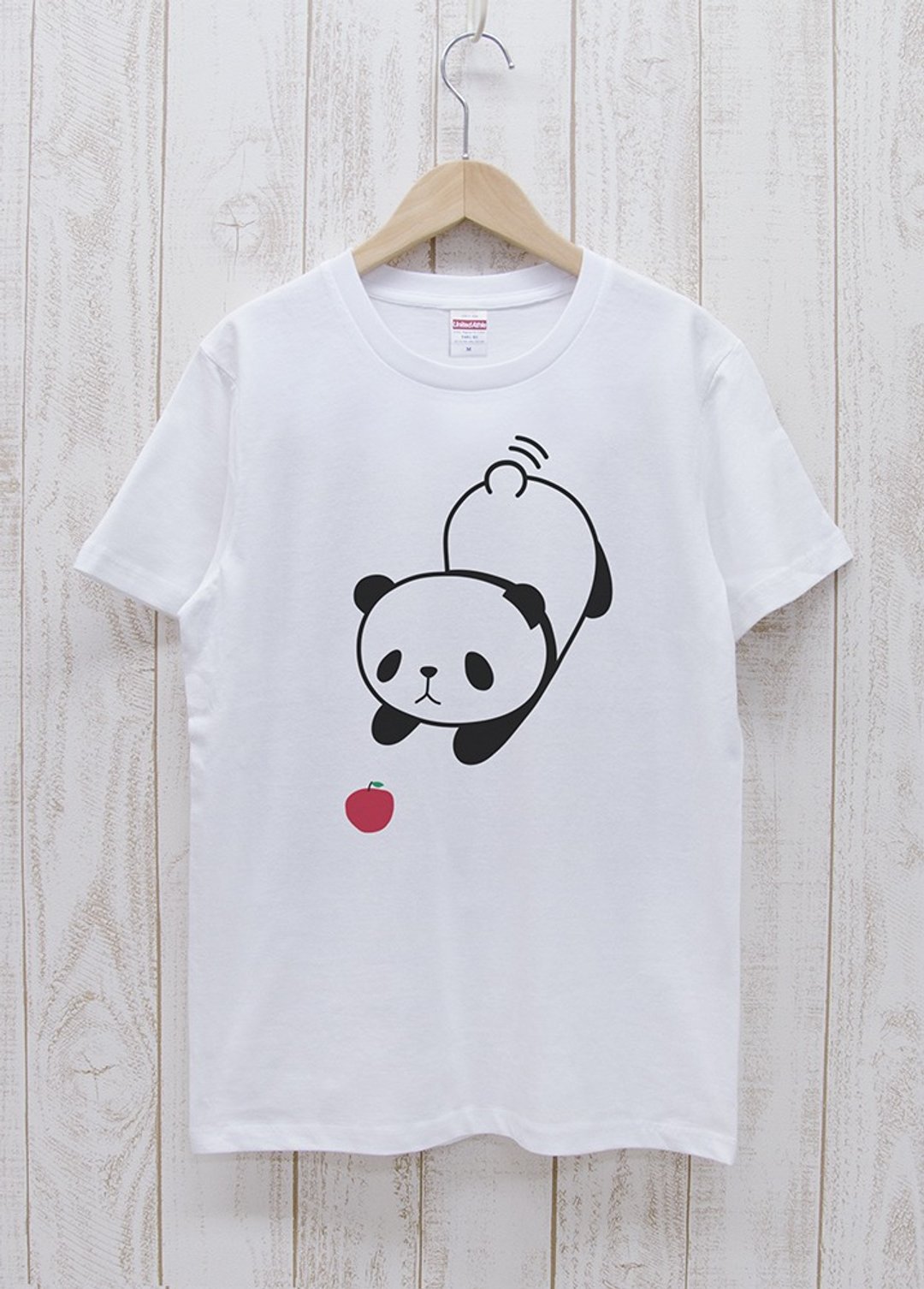 Niten Zero Bread Tee Aim for Apple White / R016-T-WH - 中性连帽卫衣/T 恤 - 棉．麻 白色