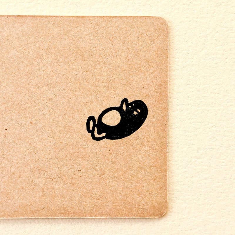 Bird09・ rubber stamp - 印章/印台 - 橡胶 白色