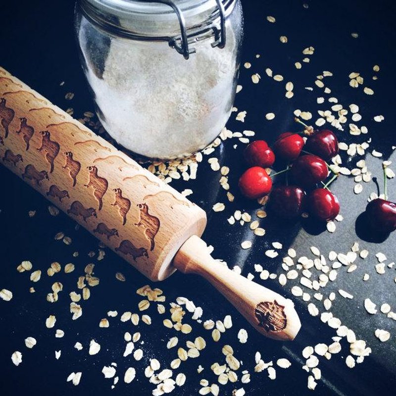 Ferret rolling pin * FERRETS - 厨房用具 - 木头 