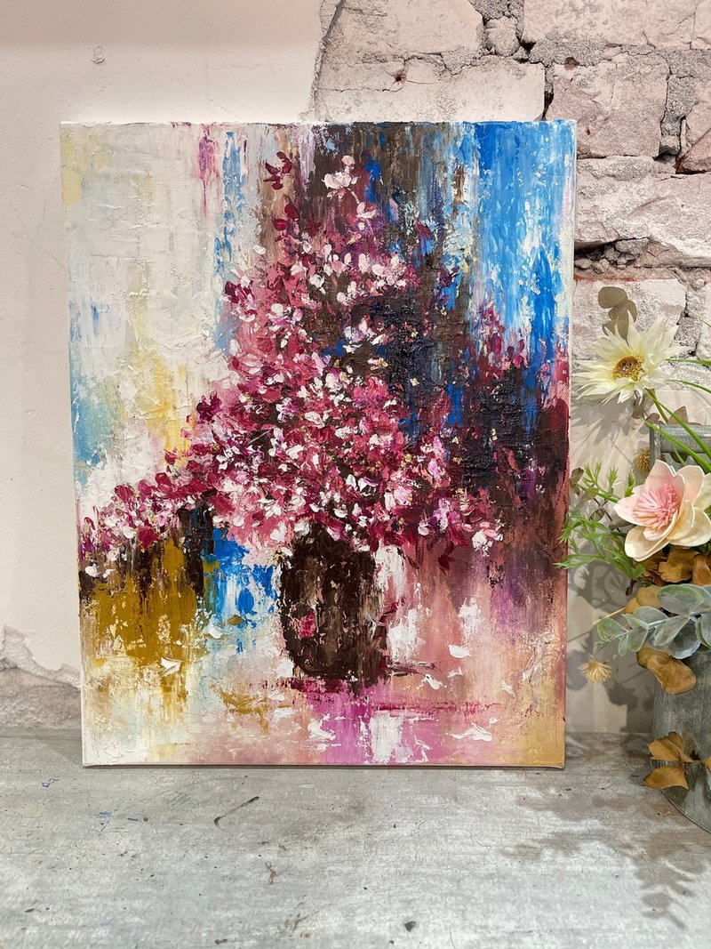 抽象花卉之美--初学者可/【一人成团】 - 插画/绘画/写字 - 棉．麻 