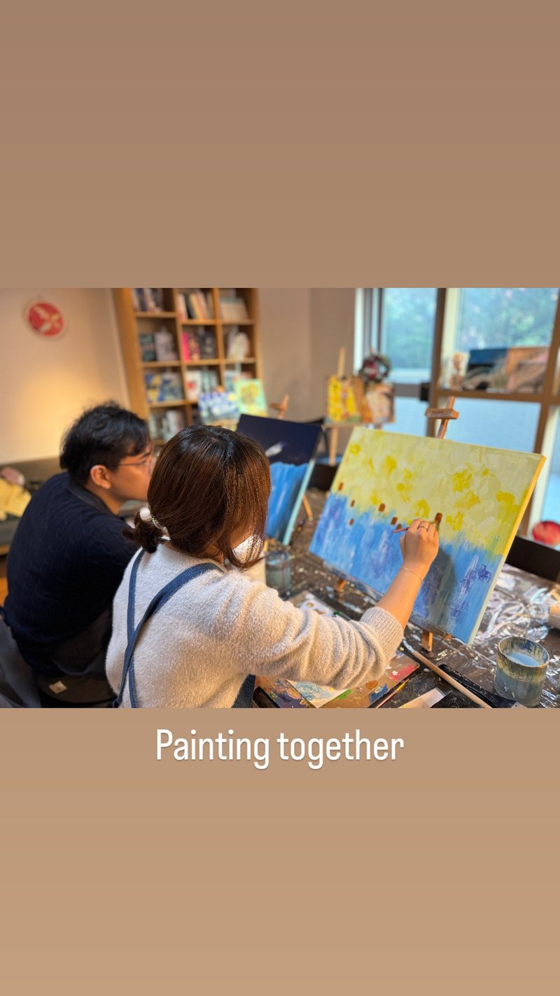 多人体验优惠/ 金箔抽象画/ 家庭装饰画 /艺术创作 /抽象艺术 - 插画/绘画/写字 - 棉．麻 