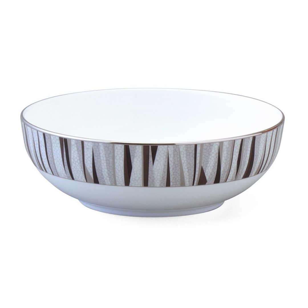 Mordern Stripes 食尚摩登沙拉碗(13cm)-黑鲨 - 碗 - 陶 多色