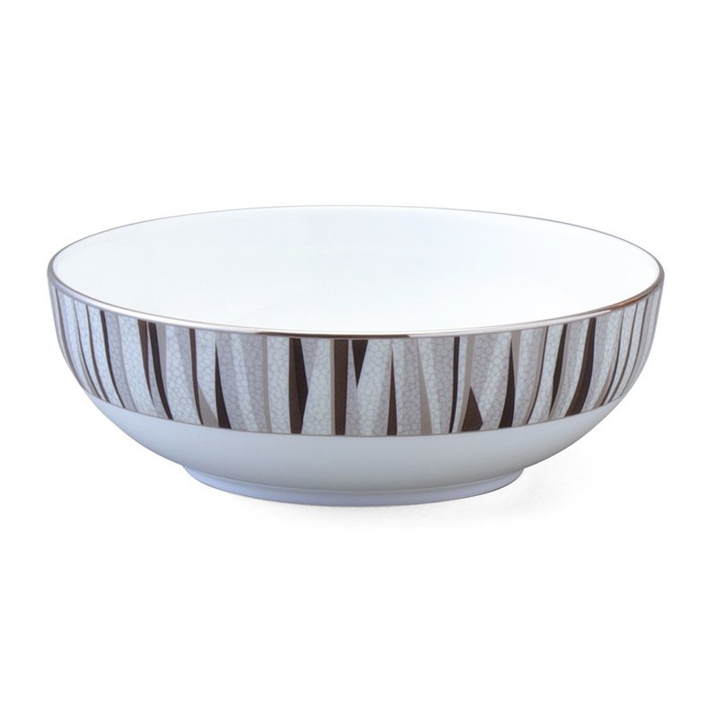 Mordern Stripes 食尚摩登沙拉碗(13cm)-黑鲨 - 碗 - 陶 多色