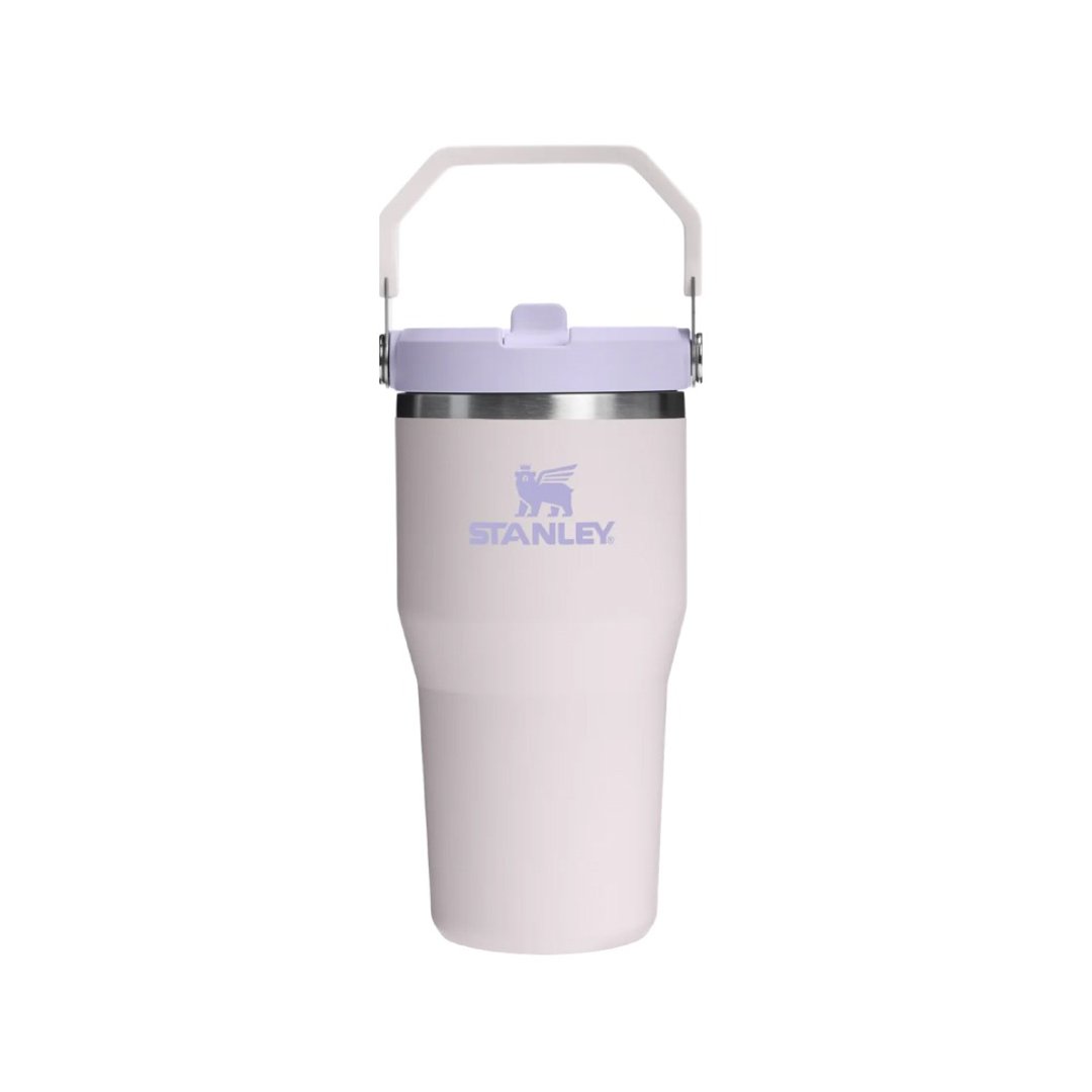 STANLEY 经典系列 IceFlow 手提吸管杯 2.0 0.59L / 米杏紫 - 保温瓶/保温杯 - 不锈钢 多色