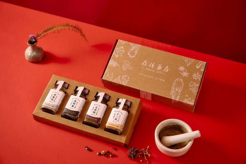 【存德中药房】严选香料礼盒 - 酱料/调味料 - 玻璃 