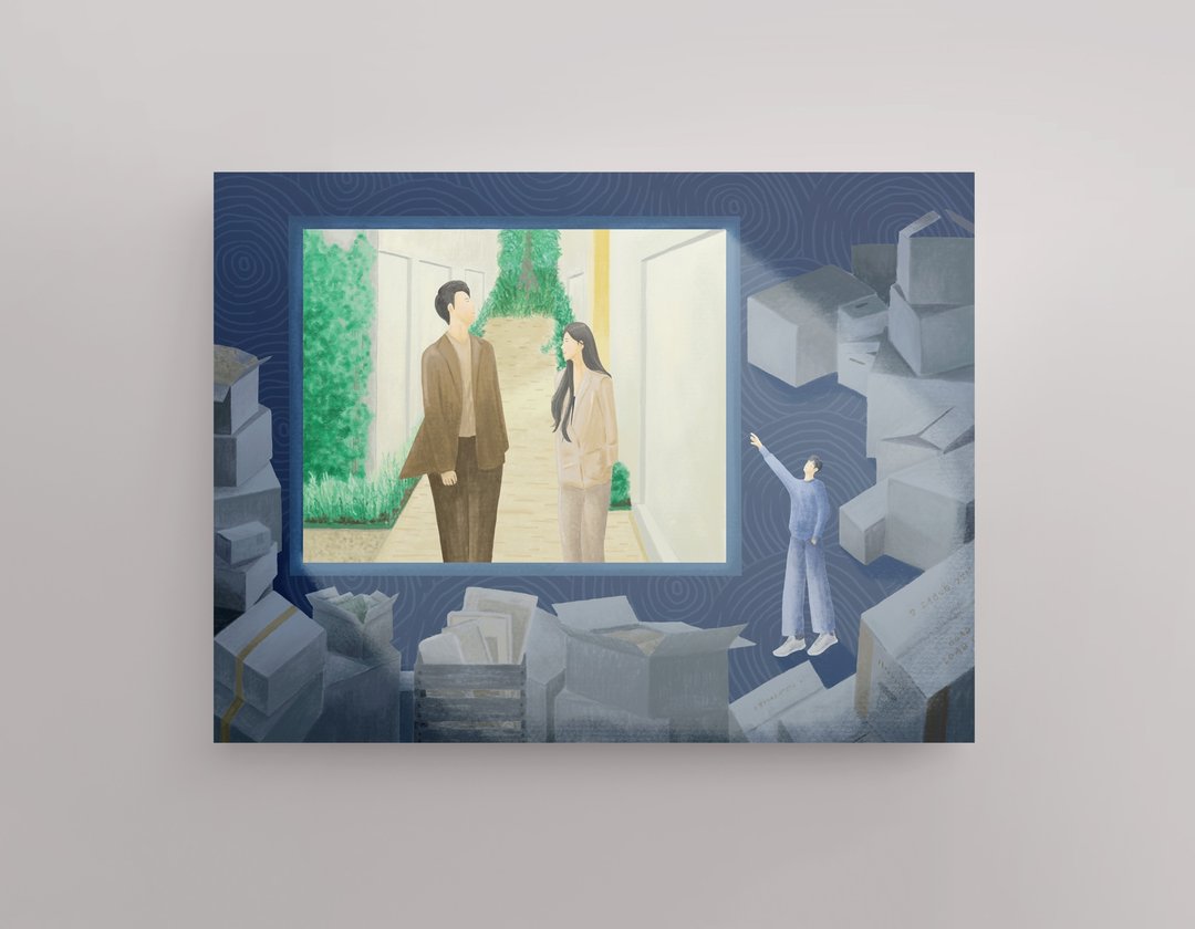 挂画(含挂绳) / 03 - 我多想变成他 - 海报/装饰画/版画 - 纸 多色