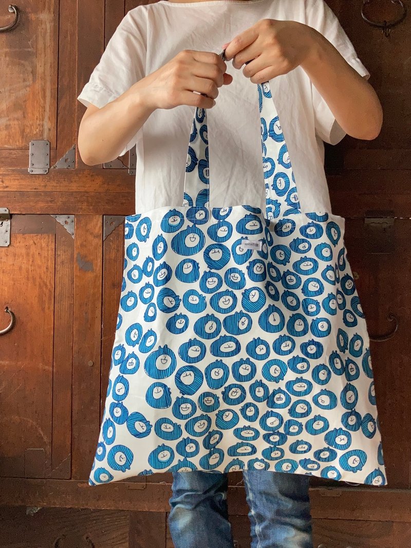 织品托特包・条纹 - 手提包/手提袋 - 棉．麻 