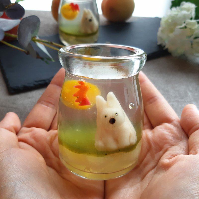 【中秋限定】玉兔赏月梨香芒果冻(9月底已满单 10月出货) - 蛋糕/甜点 - 新鲜食材 橘色