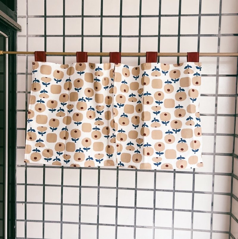 日系短门帘 / 珍珠奶茶 两色 - 门帘/门牌 - 棉．麻 多色