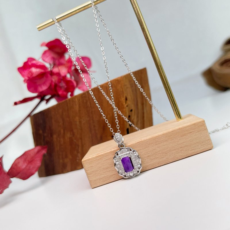 健康/心灵/事业-帝王紫舒俱莱珠宝项链 - 项链 - 宝石 