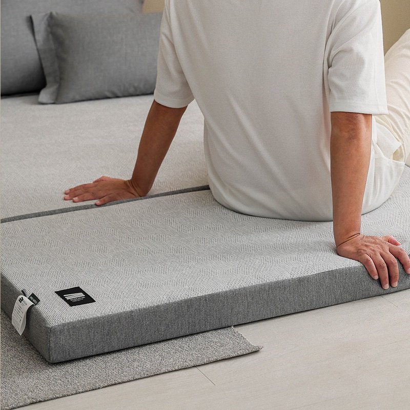 日系轻眠旅垫(单人-105x186cm) - 寝具 - 其他材质 灰色
