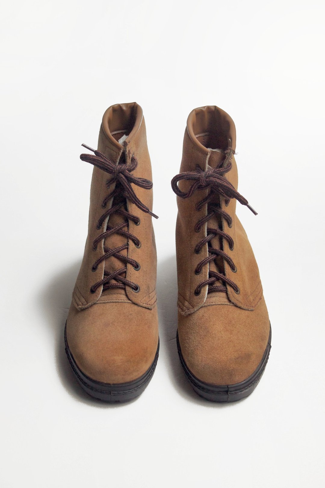 80s 麂皮工作长筒靴｜Blindstone Suede Boots Eur 4243 -Deadstock - 男款靴子 - 真皮 橘色