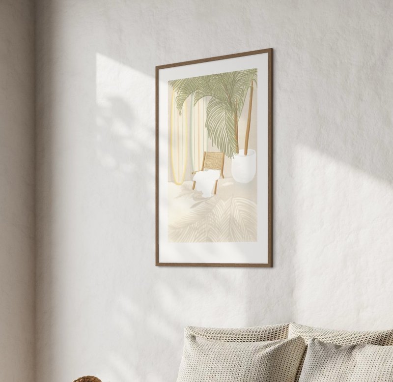 Dream Life 印刷画作 墙壁装饰 - 海报/装饰画/版画 - 纸 白色