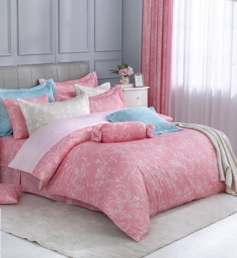 【R906-8 生活美学】100% 40支精梳棉 两用被 - 寝具 - 棉．麻 多色