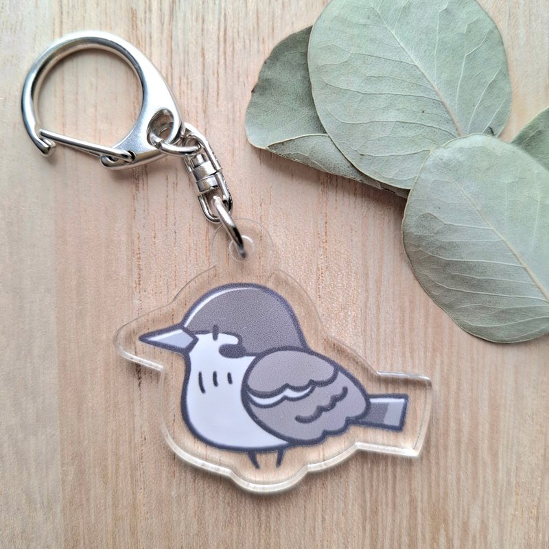 压克力钥匙圈 麻雀 - 钥匙链/钥匙包 - 压克力 