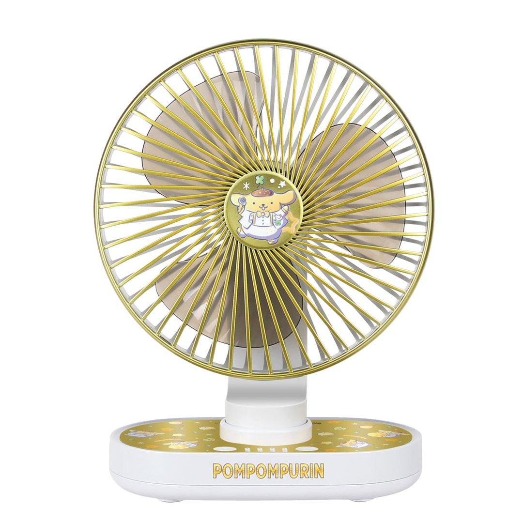 座枱风扇 - Pompompurin - 电扇 - 塑料 黄色