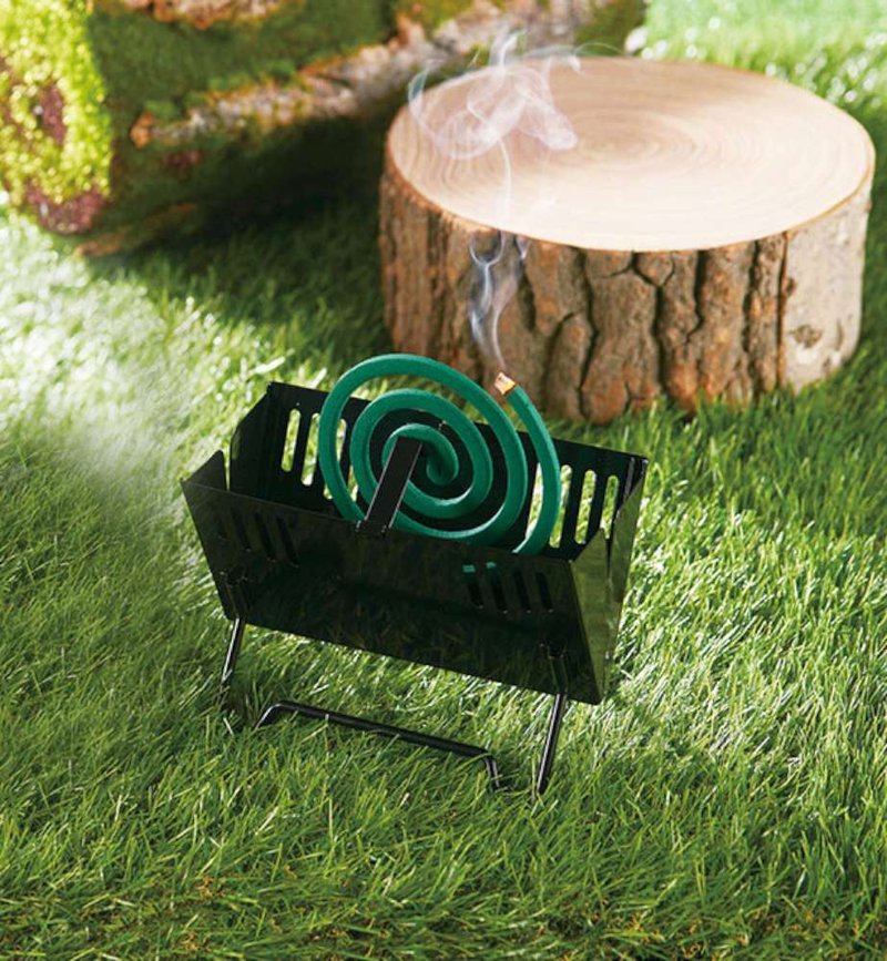 日本Magnets工业风露营居家用铁制小焚火台造型防蚊蚊香收纳座 - 防蚊用品 - 其他金属 黑色