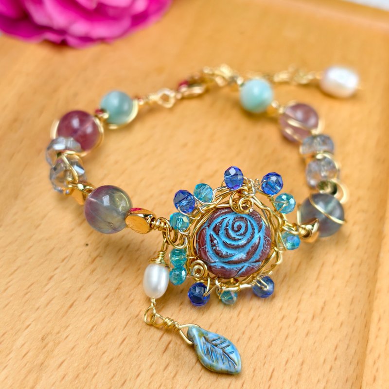 创意 水晶 琉璃 手链 迷雾花园 Garden of Mist - 手链/手环 - 其他材质 