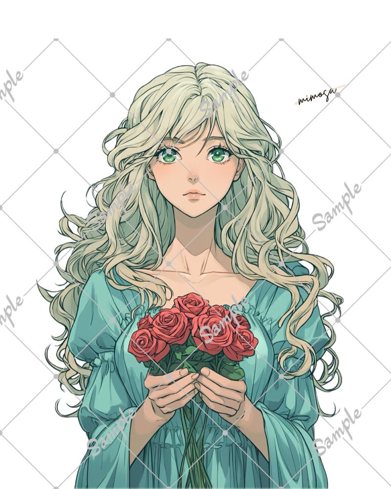 原创 人物贴纸 五入组 - 贴纸 - 纸 