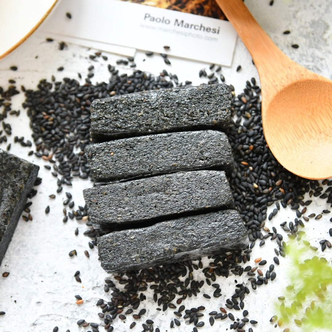 【高宏颗颗香】台湾手工黑芝麻系列 - 绵密手工芝麻糕 100g/袋 - 零食/点心 - 新鲜食材 
