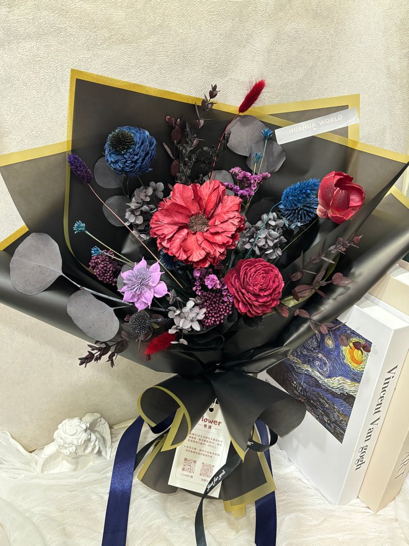 干燥羽叶太阳花花束(M) - 干燥花/捧花 - 植物．花 