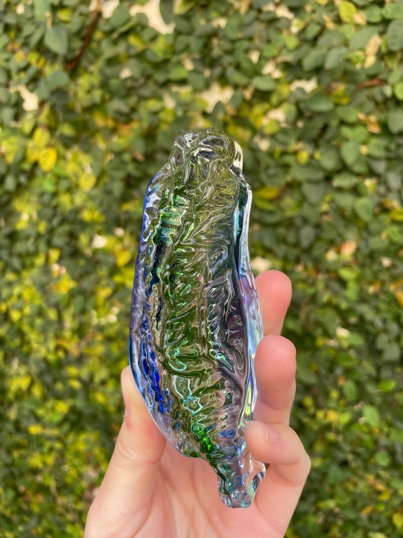 水晶玻璃 台湾造型纸镇 - 其他 - 玻璃 