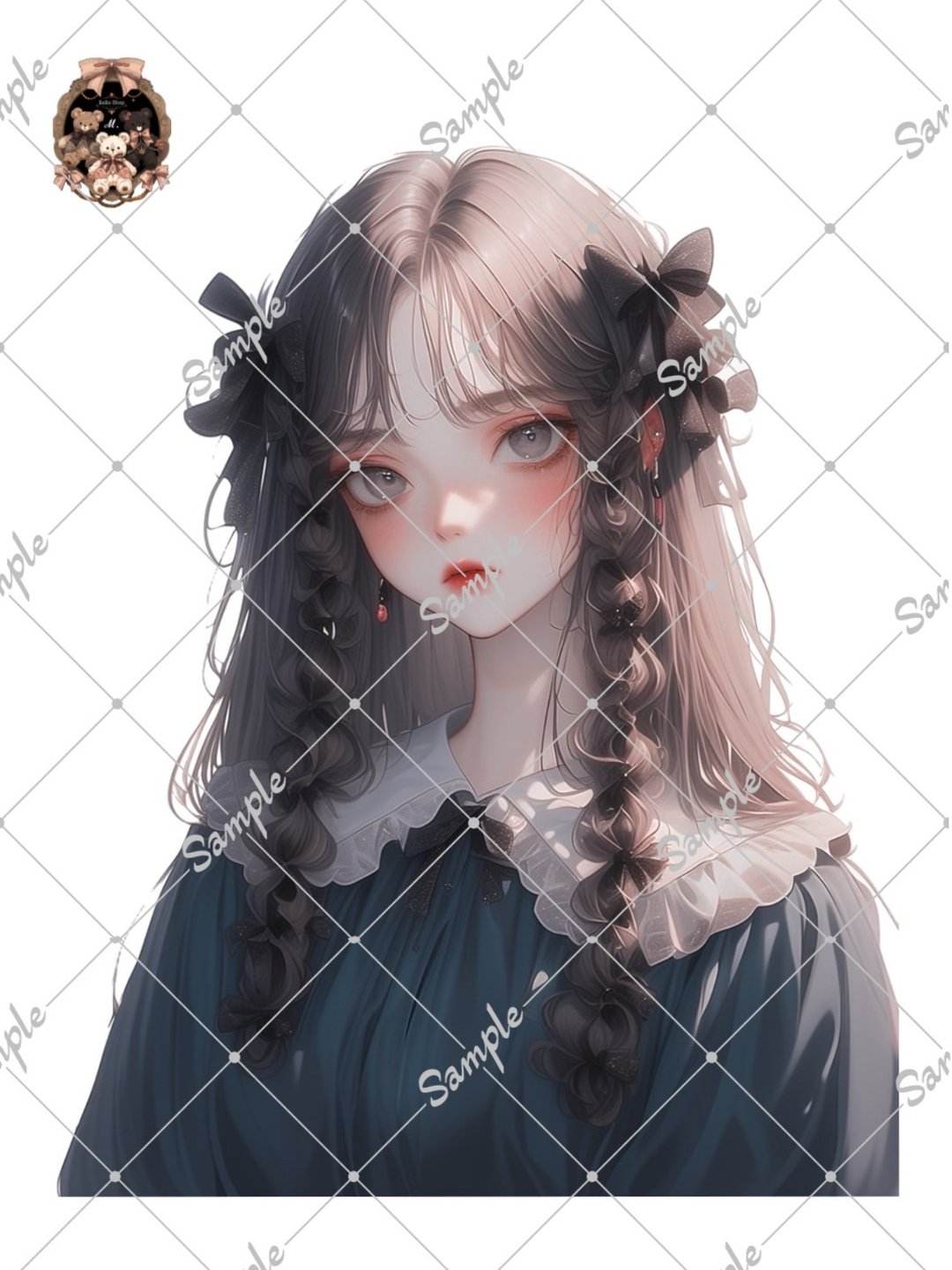 原创人物贴纸 - 贴纸 - 纸 
