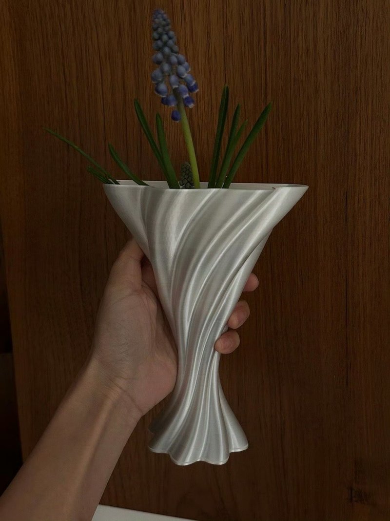 【Floral】模块化3D打印花瓶 光影艺术容器 - 花瓶/陶器 - 其他材质 