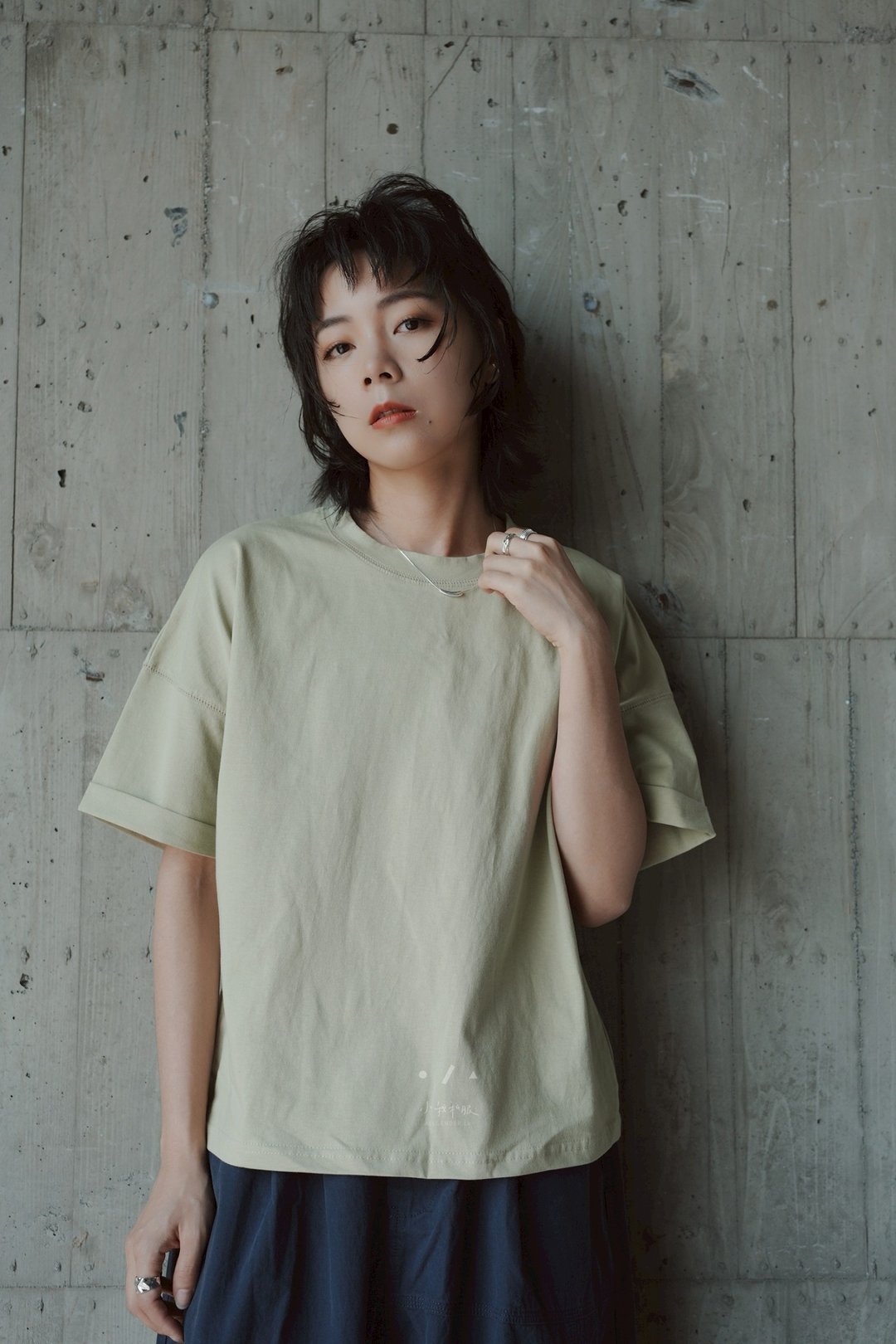 西西里小合身 TEE - 3 色 - 青柠绿 - 女装 T 恤 - 棉 绿色