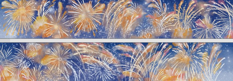 璀璨烟花 PET 纸胶带 5米卷 - 纸胶带 - 其他材质 多色