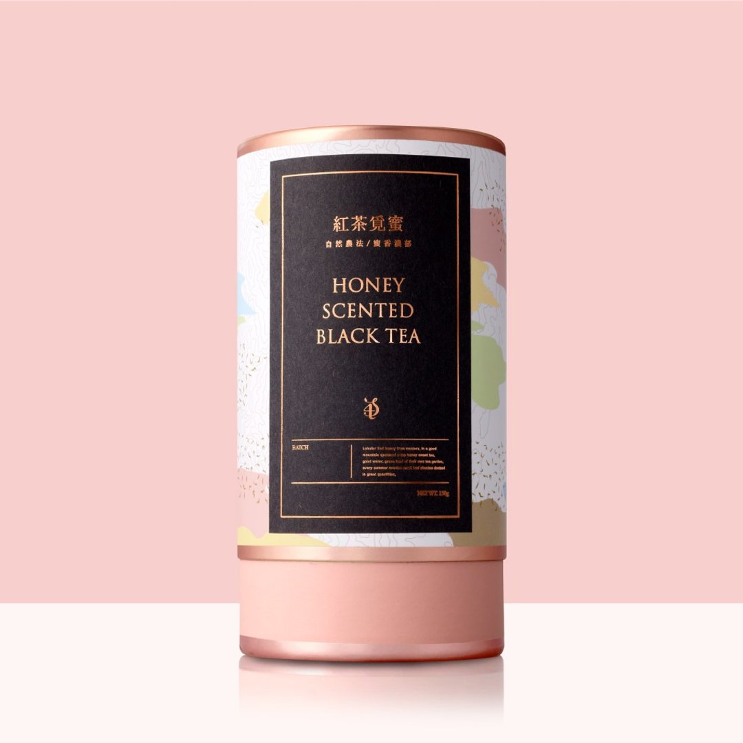 【端午送礼】香槟系列 - 花莲舞鹤顶级蜜香红茶 NO.1781 茶叶 150g - 茶 - 新鲜食材 粉红色